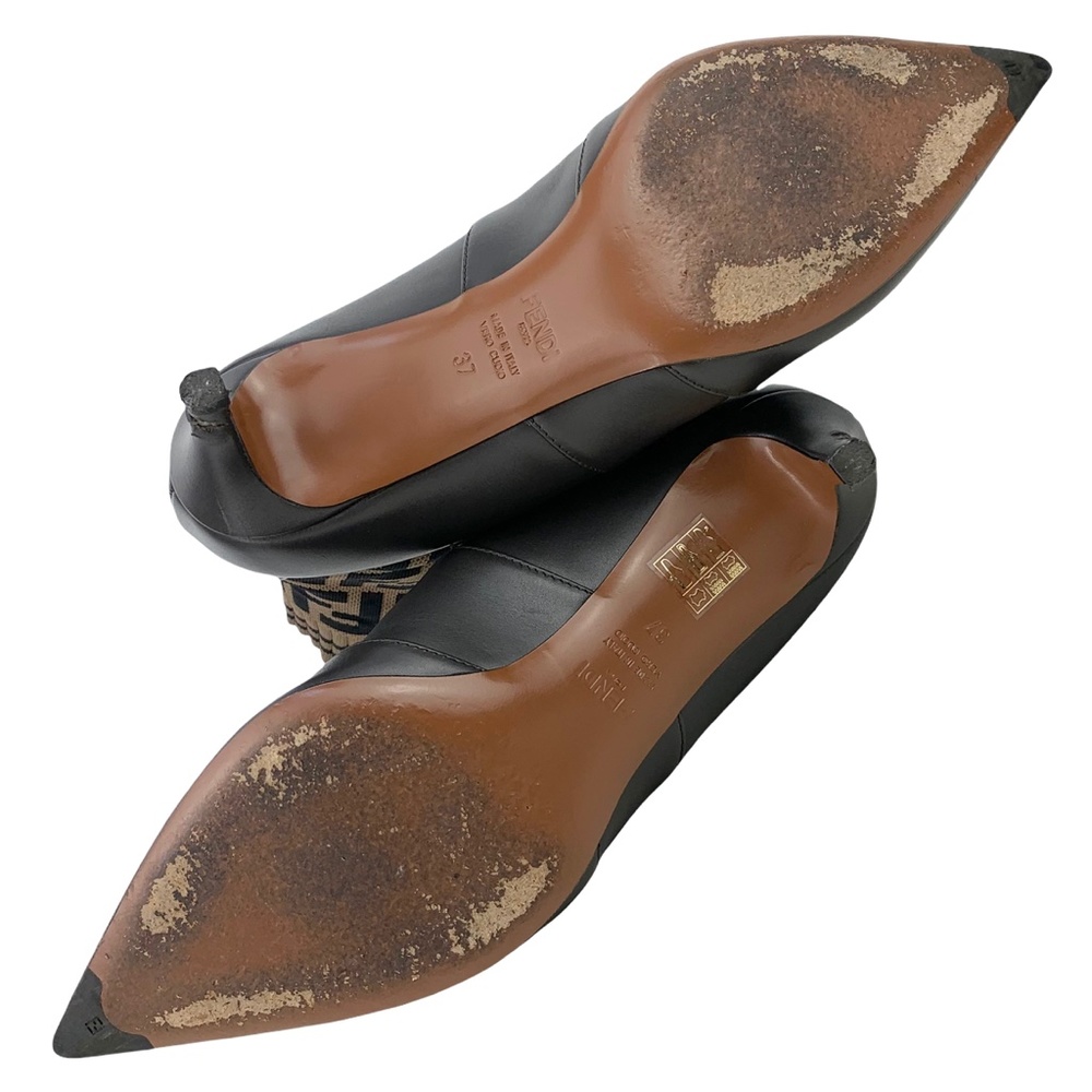 FENDI Rockoko Heel Boots - Picture 8 of 9